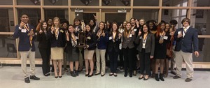 Ware County FBLA Members Win Region Sweepstakes Competition