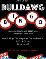 Bulldawg BINGO Tickets