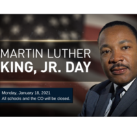 WCS to Observe MLK, Jr. Day 1/18/21
