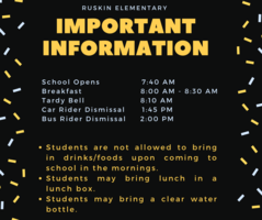 Important Information