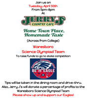Science Olympiad Fundraiser