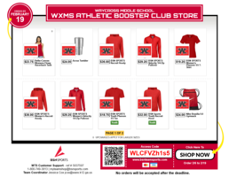 Support WXMS Athletic Boosters