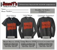 Get your Bulldog Spirit Shirts by October 4th!