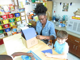 DAFFODIL Students Learn About Homes and Families through STEAM Activity