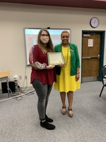 Rebecca Thrift is the October Classified Golden Achievement Award Winner