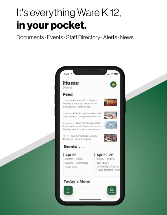 WareK12 App is everything in your pocket.