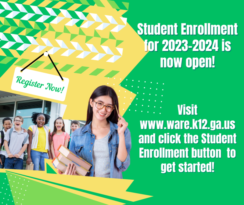 Student Enrollment is now open