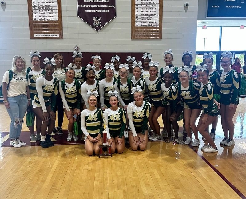 Competition Cheer Opens 2023 As Champions Ware County Athletics