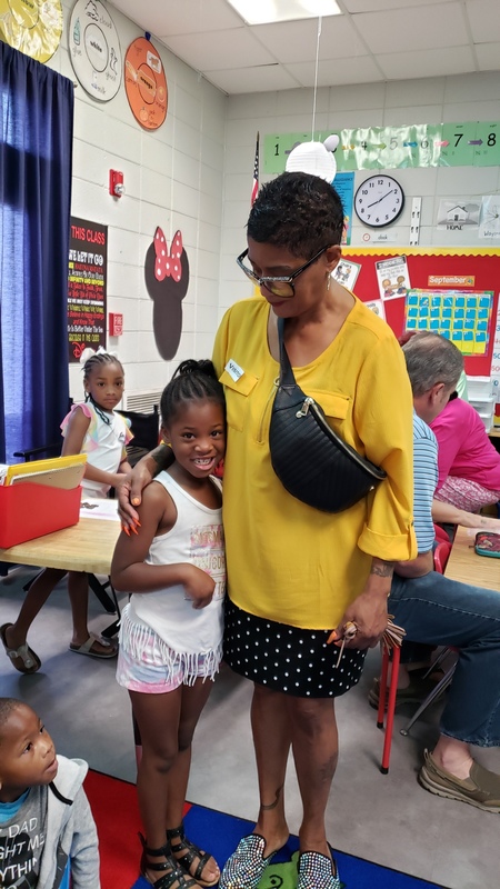 Karmen M. with her grandmother